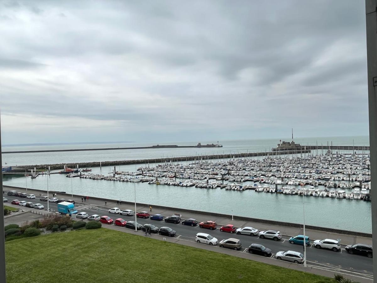Vivez L'Horizon Sur La Mer - Vue Mer - Plage - Port De Plaisance Le Havre Exterior foto