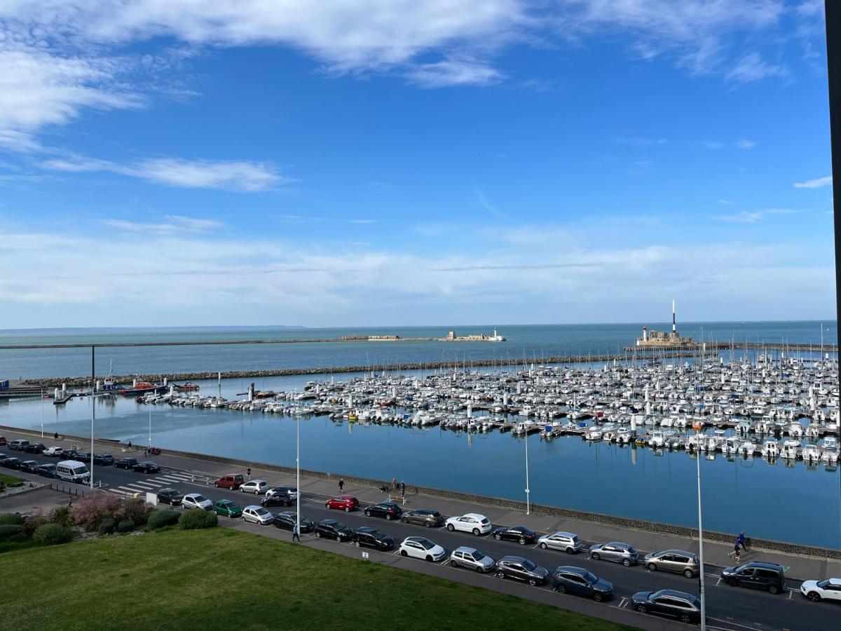 Vivez L'Horizon Sur La Mer - Vue Mer - Plage - Port De Plaisance Le Havre Exterior foto